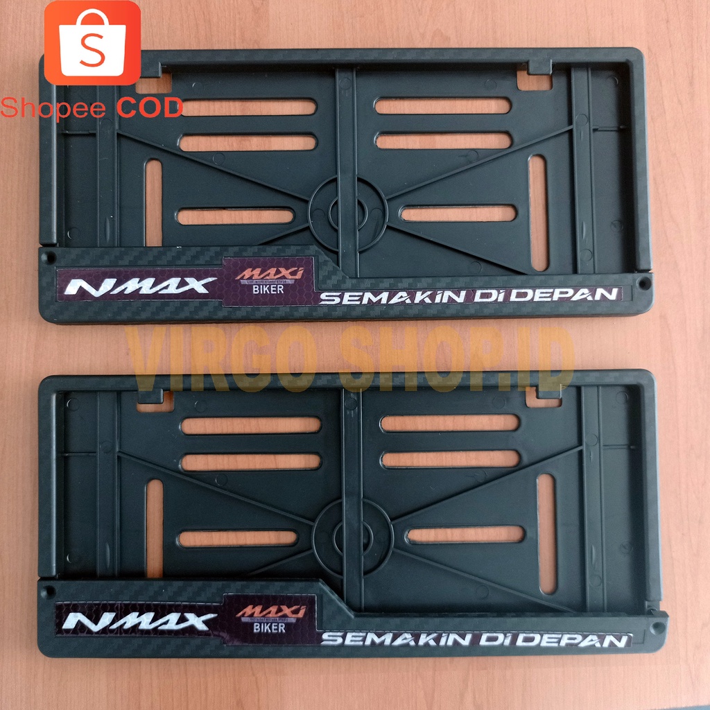 Cover Plat / Dudukan Plat Motor Datar Model Yamaha Nmax Universal / Dudukan Plat Nomor Motor / Plat Motor / Dudukan Plat / Dudukan Plat Motor / Dudukan Plat Nomor Nmax / Motor Nmax / Nmax / Aksesoris Nmax