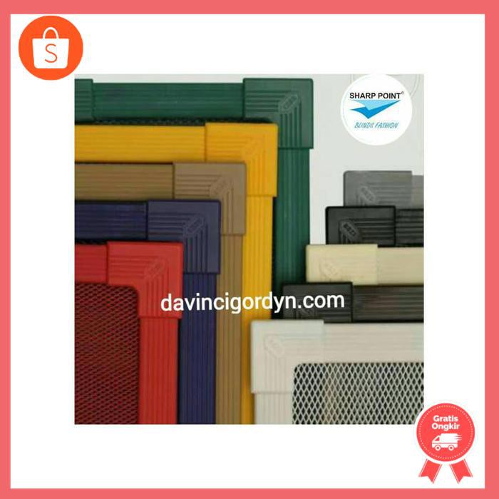 Kasa Nyamuk Aluminium List Magnet / kawat nyamuk jendela atau pintu -