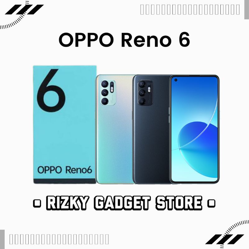 Oppo Reno 6 4G Ram 8/128 Garansi Resmi Indonesia
