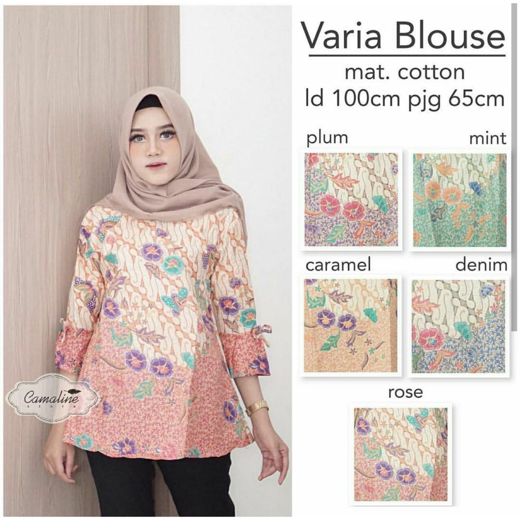 GROSIR BATIK VARIA BLOUSE