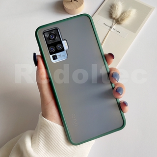 Case VIVO X50 / X50 Pro Matte Transparan Mode Sederhana