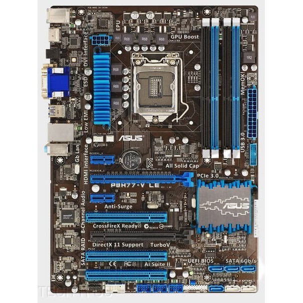 Motherboard H77 Intel Socket 1155 P8H77-V Asus