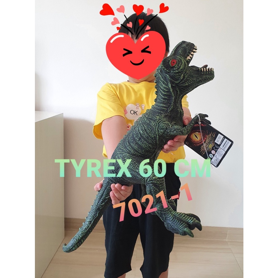 MAINAN BONEKA DINOSAURUS TYREX KARET SUPER JUMBO BONEKA DINOSAURUS KARET