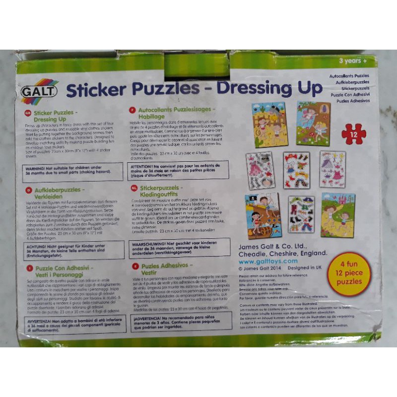 Jual Sticker Puzzles Galt Indonesia|Shopee Indonesia