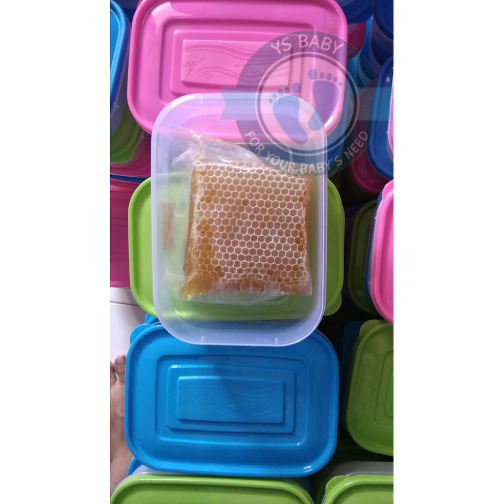 

Madu Mallifera Madu Murni Asli Honeycomb Honey 250gr