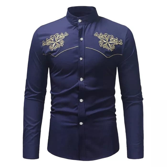 [KOKO RICHARD NAVY SC]koko pria katun navy