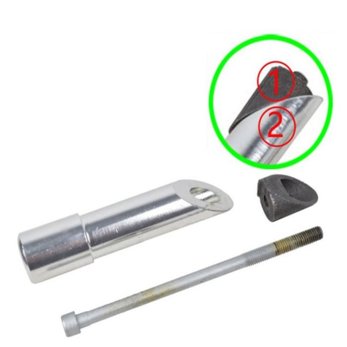 Adaptor Stem Stang Sambungan Tiang Sepeda Oversize BMX, MTB 22.2mm