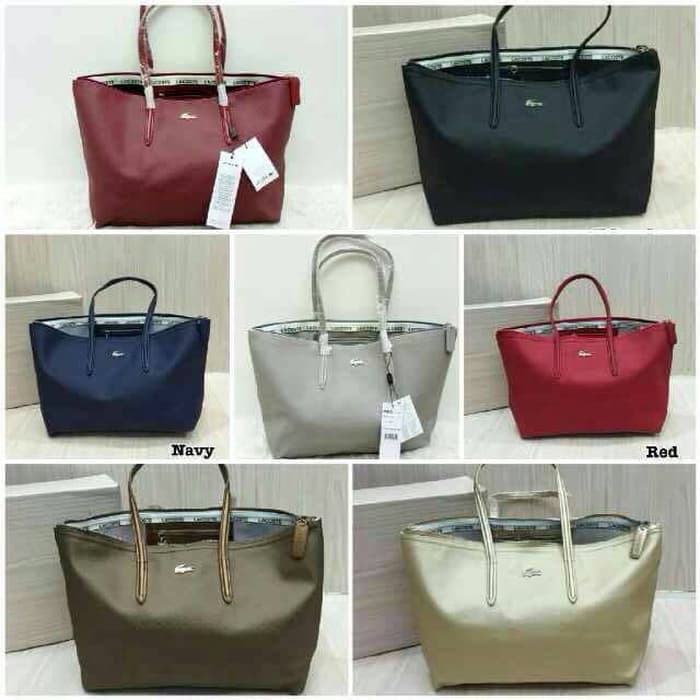 TAS WANITA IMPORT LACOSTE CLASSIC