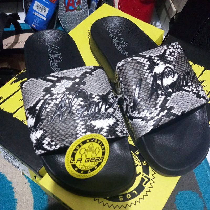 sandal pria slop LA gear size 40