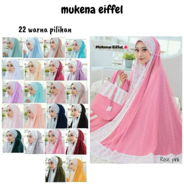 Mukena Eiffel ori Dalanova