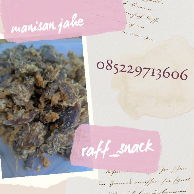 

Manisan Jahe 200gr