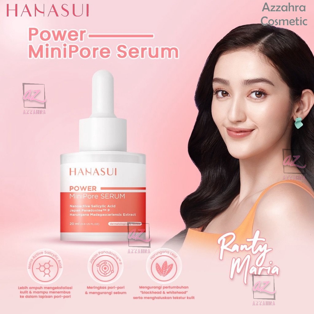 Hanasui Power MiniPore Serum 20ml | Meringkas Pori-pori dan Mengurangi Sebum