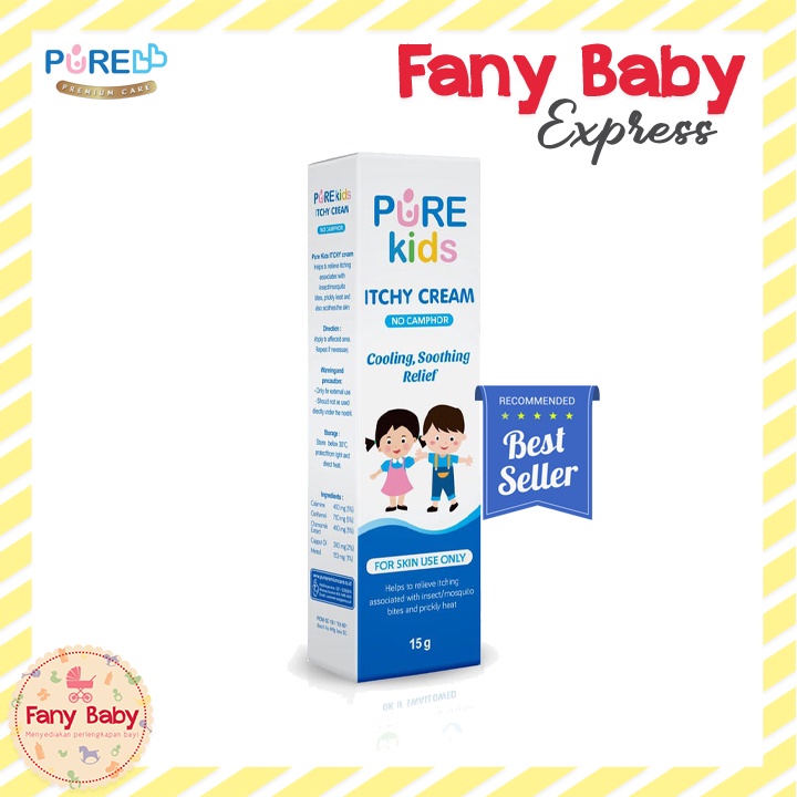 PURE KIDS ITCHY CREAM 15GR