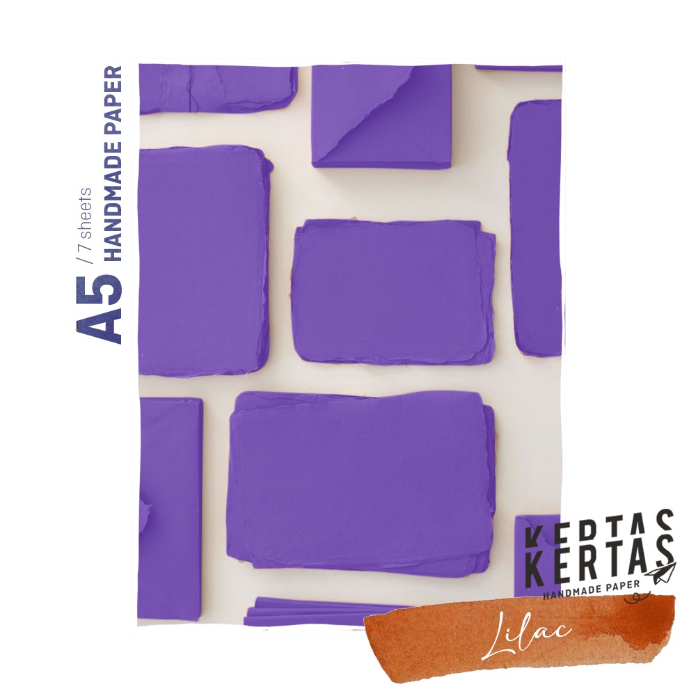

KERTAS DAUR ULANG - A5 LILAC (ISI 7 LEMBAR)