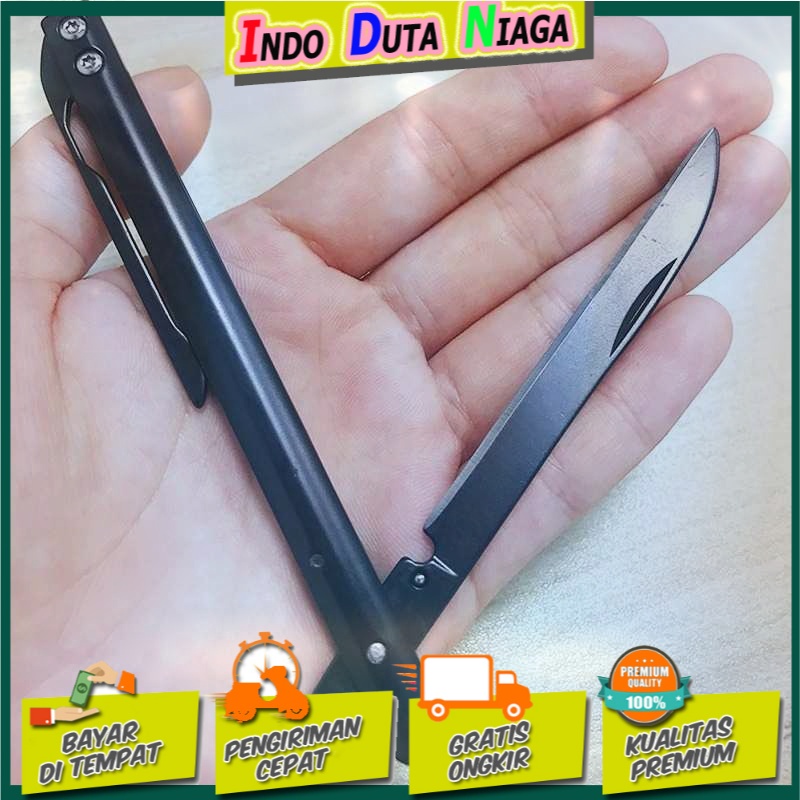 YESISOK Pisau Lipat Mini Tactical Folding Knife Survival EDC - SS48