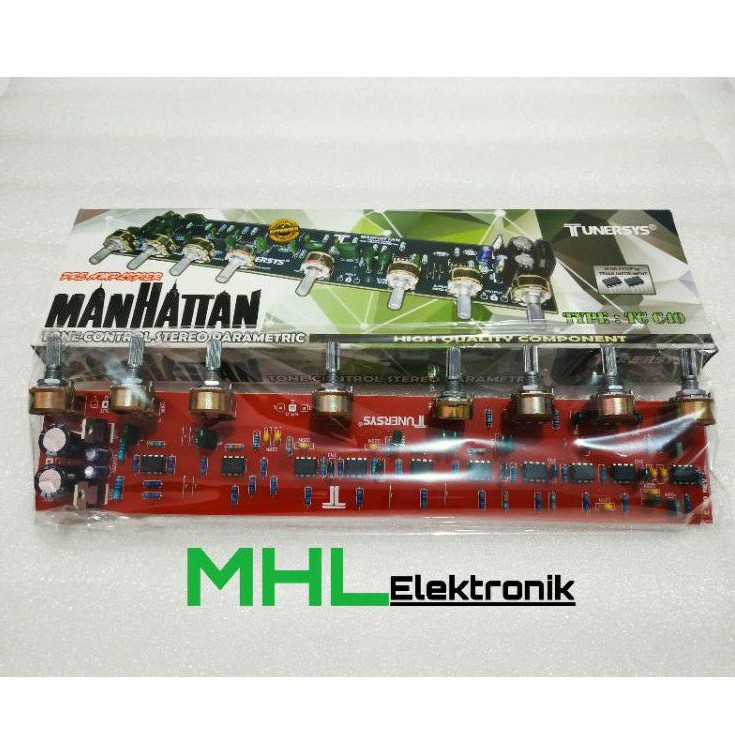 Tone Control Parametrik Stereo TC C40 Tunersys
