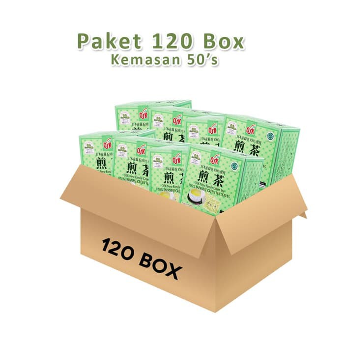 

OSK Japanese Green Tea 50's paket 120 box