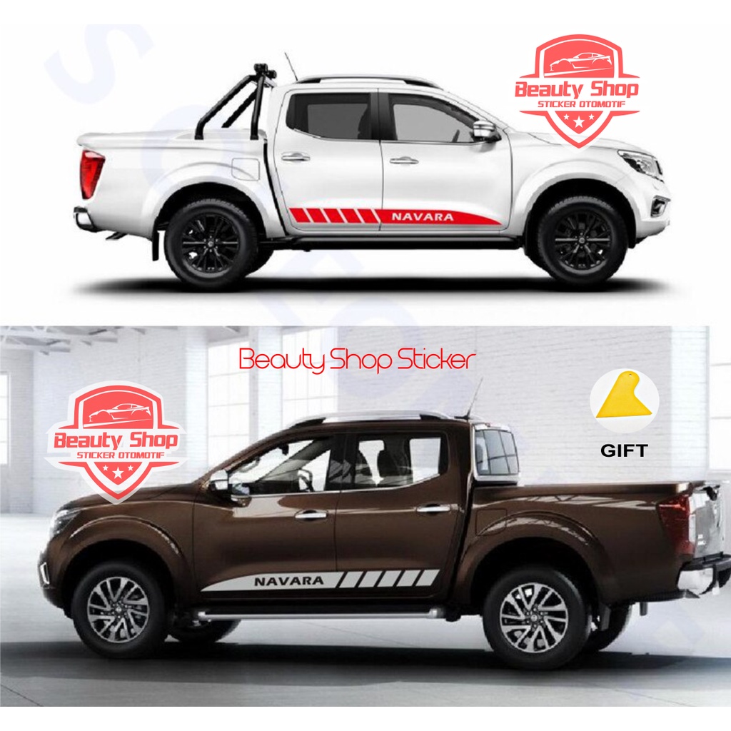 stiker navara sticker mobil navara offroad