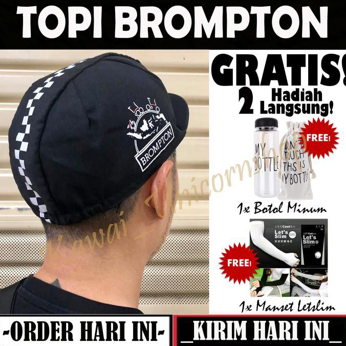 Pengiriman Cepat Brompton Topi / Topi brompton - BONUS 2Item MURAH
