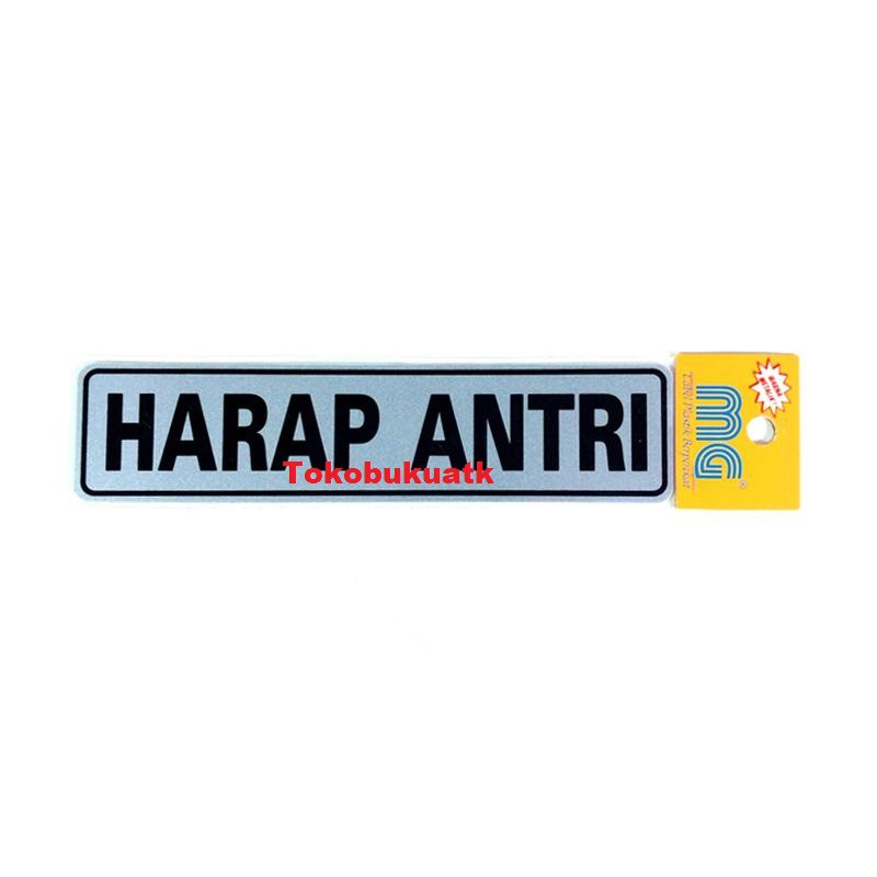 

Sticker Harap Antri