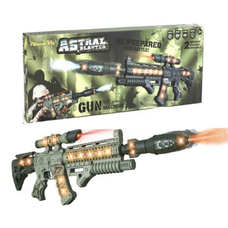 Mainan PISTOL ASTRAL BLESTER Smoke Grenade Gun Pistol Asap Super Power