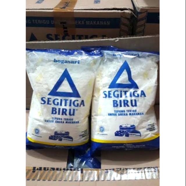 

Tepung Terigu Segitiga Biru 1kg (1 dos / 12 pcs)