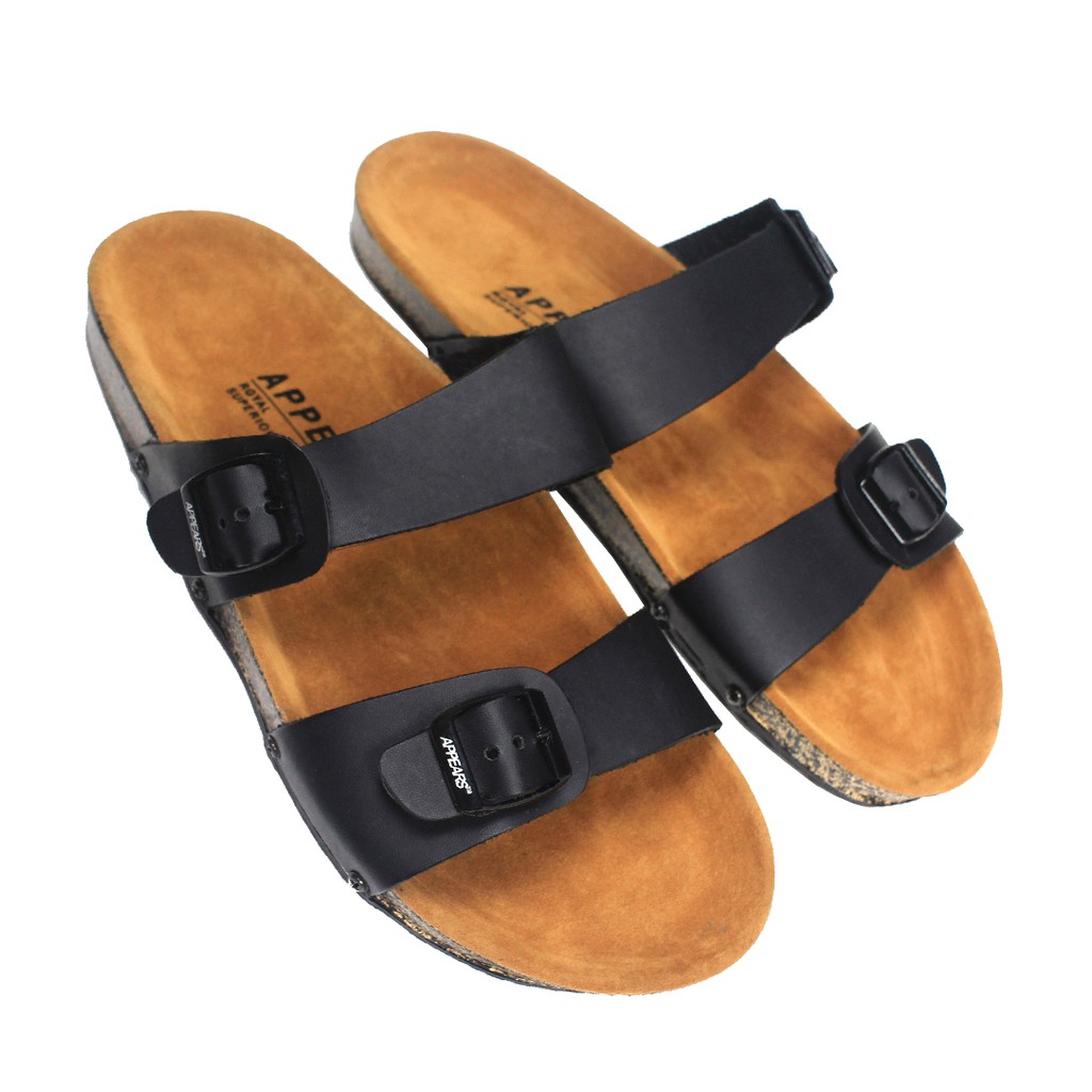 Sandal Appears Birkens TwoLogic Authentic ( Light Brown )