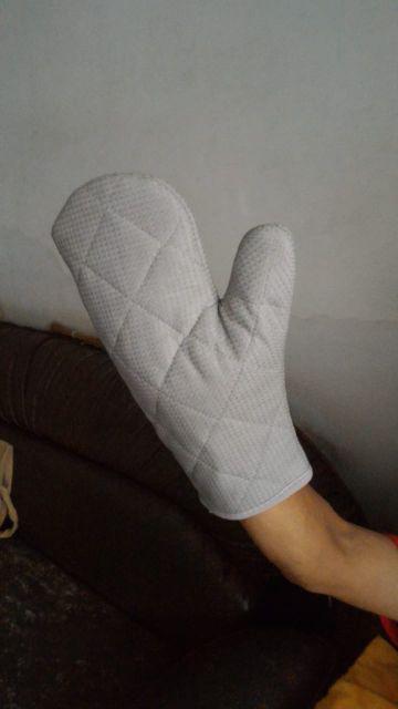 Hldegun / Rnnig Sarung Tangan Oven Pelindung Penahan Anti Panas Alat Masak Dapur