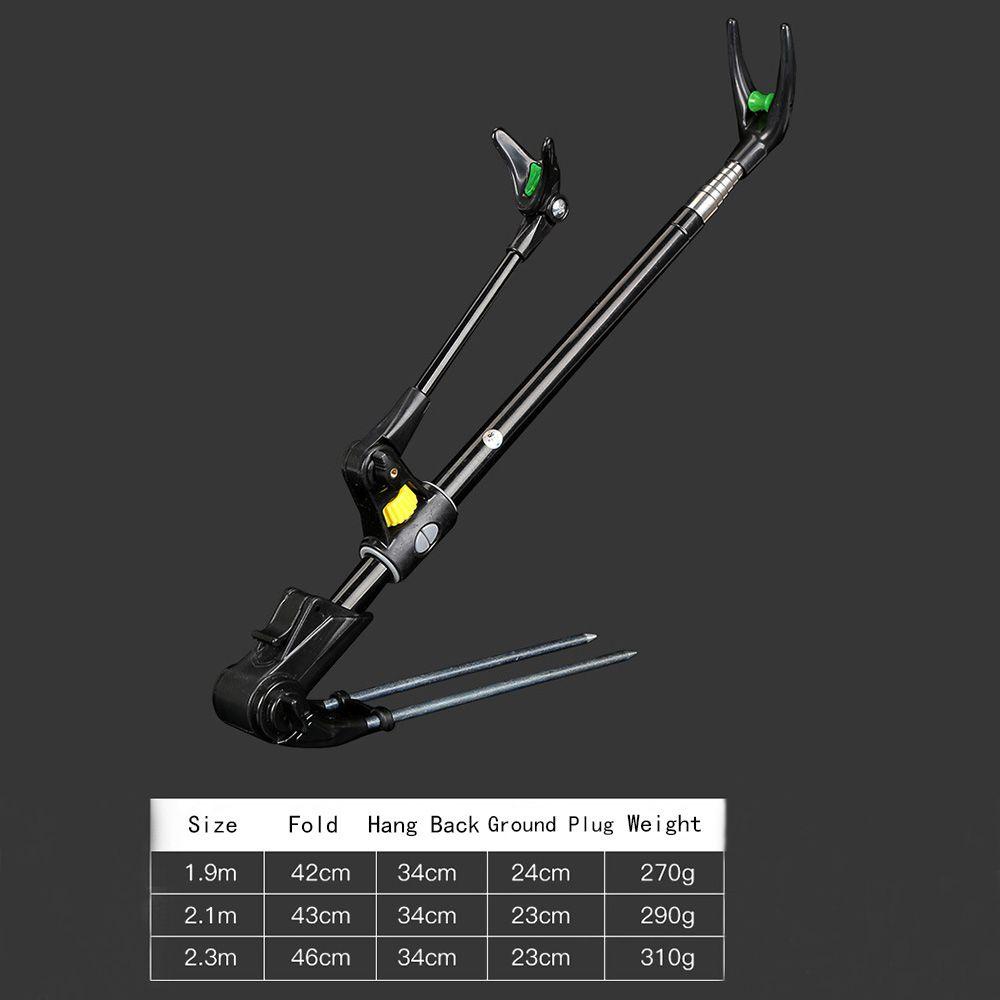 TOP Aksesoris Bracket Pancing Teleskopik Penyangga Alat Pancing Dapat Dilipat Untuk Memancing