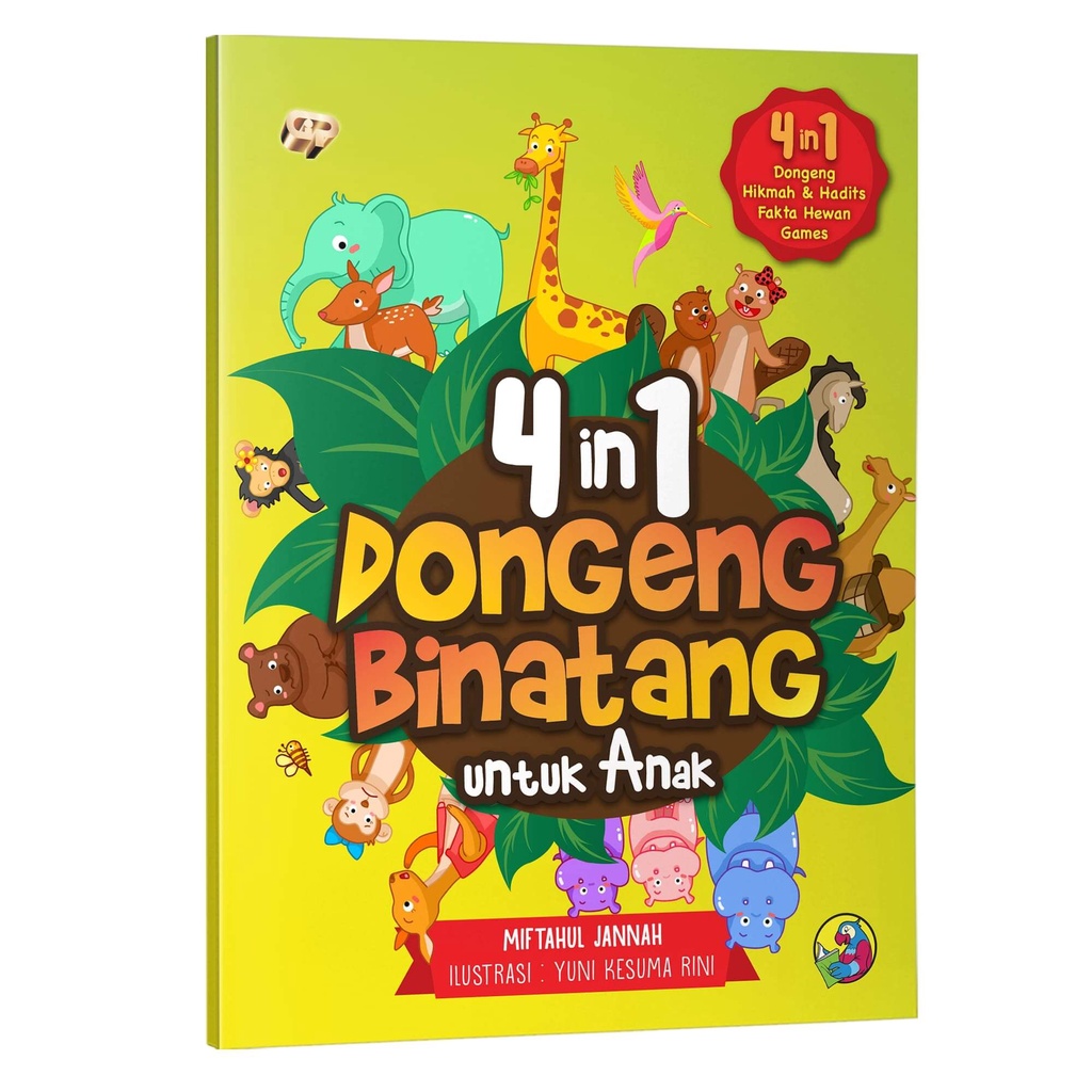 Buku 4 In 1 - Dongeng Binatang Untuk Anak - Gema Insani 100% Original