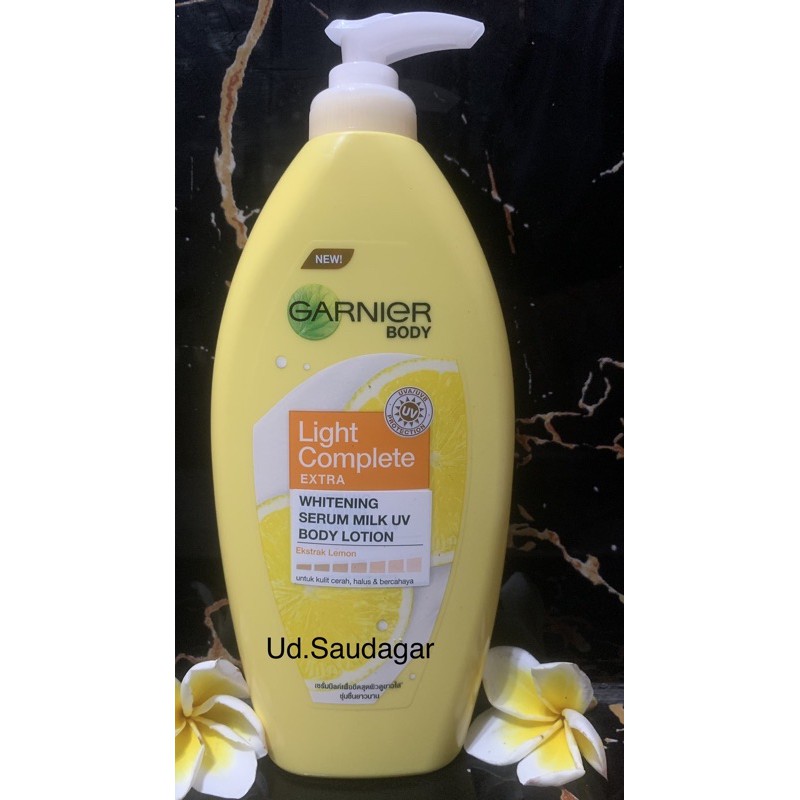 Jual Garnier Light Complete Extra Whitening Serum Milk UV Body Lotion