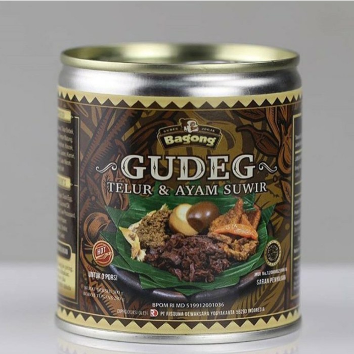 

Gg1Hh Gudeg Kaleng Bagong Yu Djum 300Gr - Telurayamsuwir s1Gkk