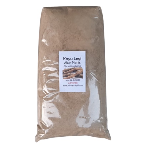 Serbuk Akar Manis 250 g Bubuk Kayu Legi Licorice Liquorice Powder Glycyrrhiza glabra