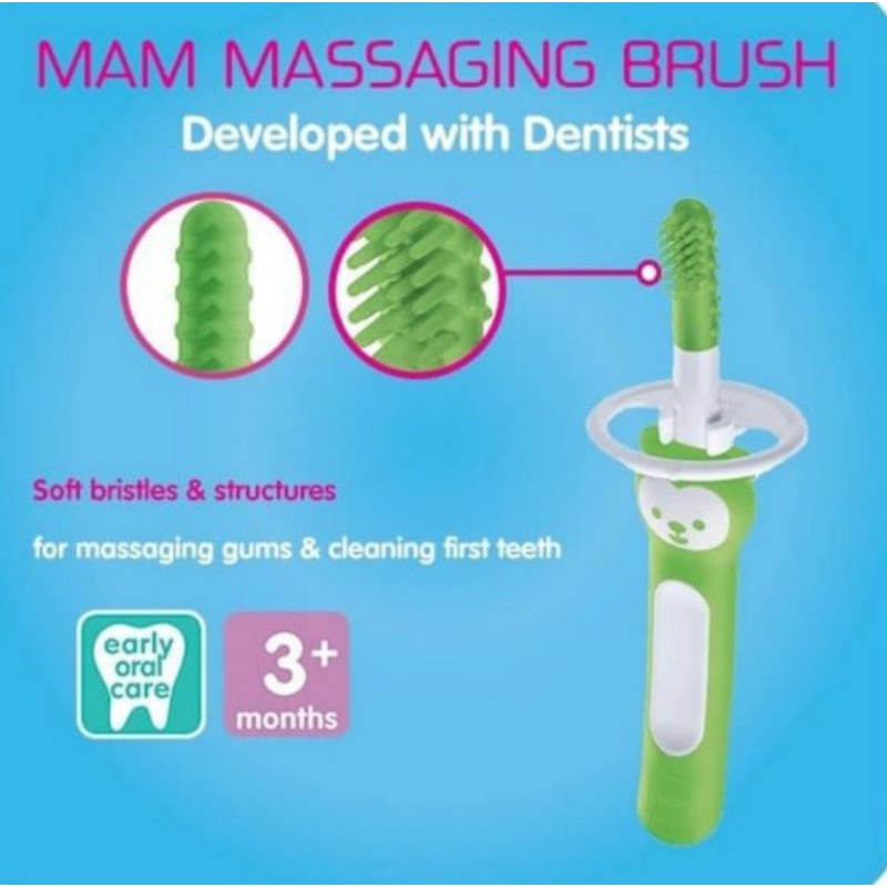 MAM Massaging Brush 3+ Months