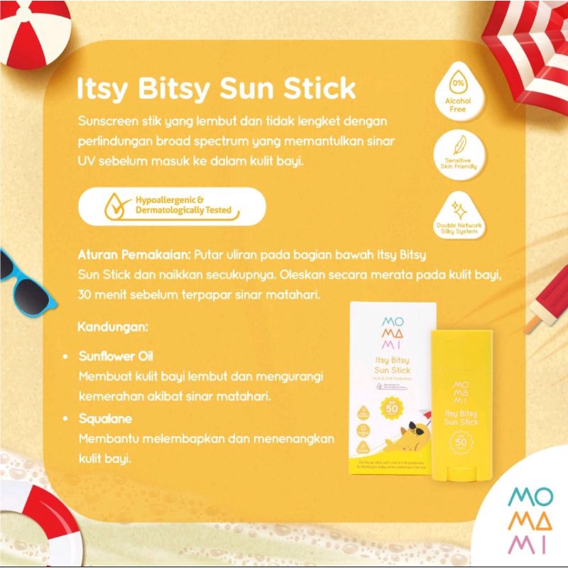 MOMAMI Itsy Bitsy Sun Stick