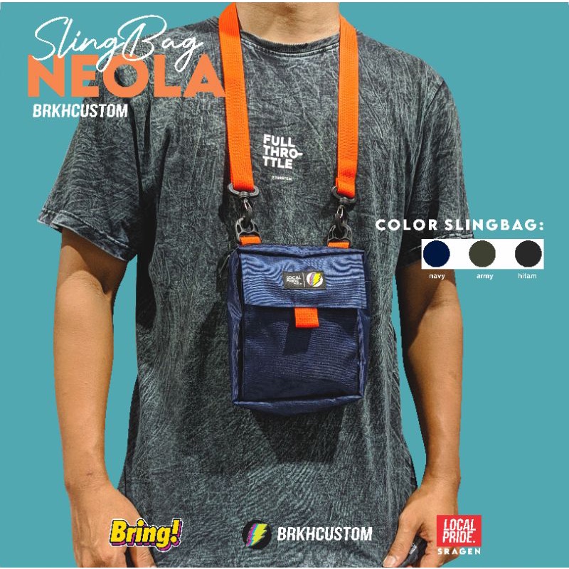 SLINGBAG | HANGING | TAS LEHER | TAS SELEMPANG | TAS BAHU  NEOLA ORIGINAL