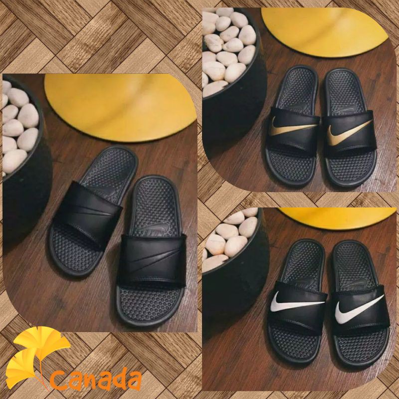 Sandal Slop LOGO NIKE VARIAN Man & Woman Santai Casual (BOX)