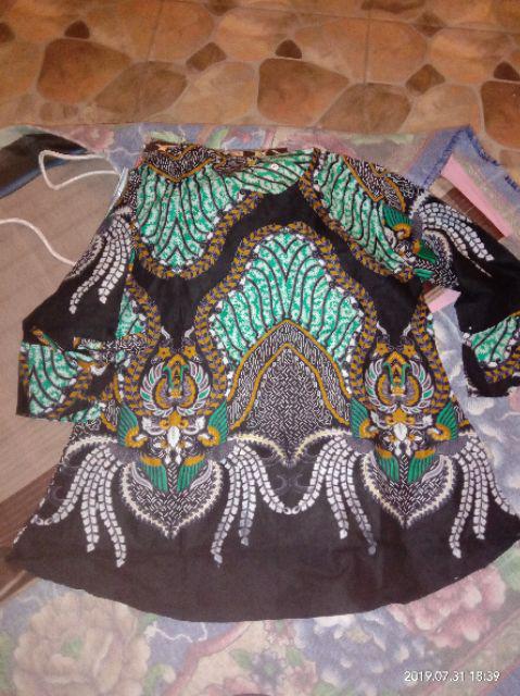 Atasan Batik Dolby Dolbi Dobby Doby Tenun Sutra Tulis Halus Katun Atbm Baron ,sarombit Atasan