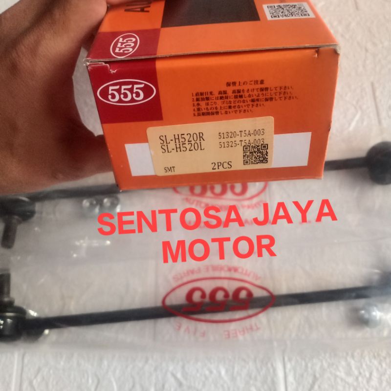 Link Stabil Stabilizer Depan Honda All New Jazz RS GK5 S RS 2014-2020 Japan 555 1PC