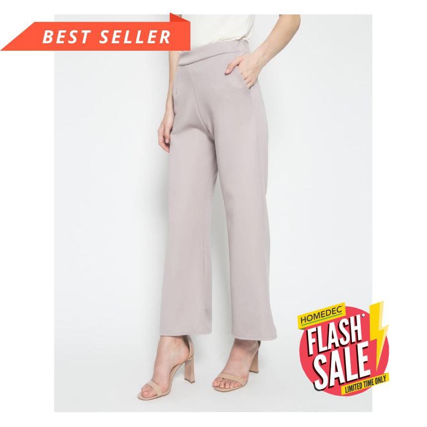 CEWEK KETAT TIDAK PANAS FITNESS ZUMBA// COTTONBELLS CELANA CASUAL  SCUBA WANITA BASIC