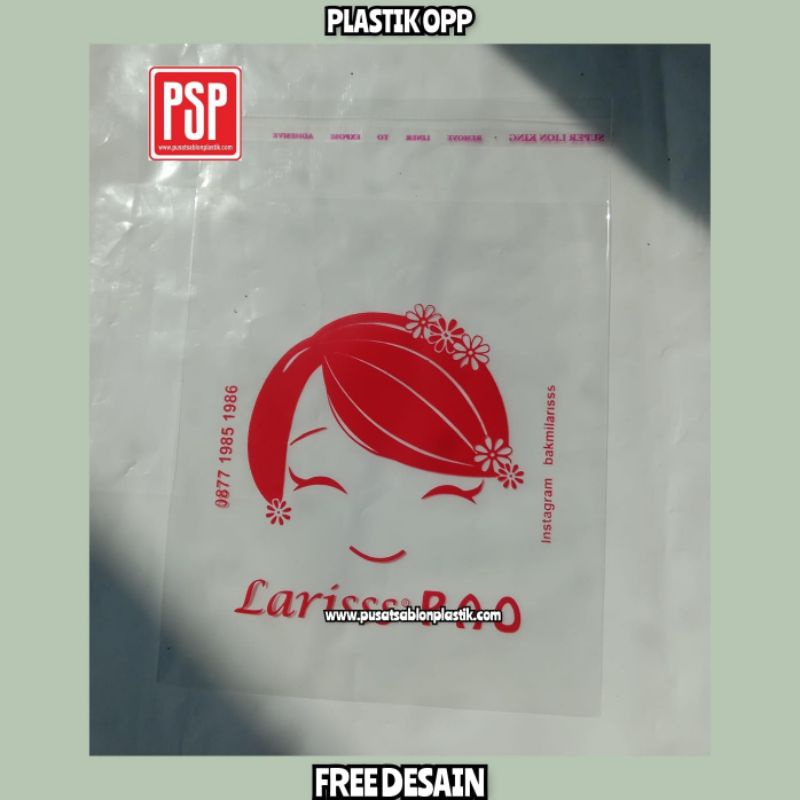 

sablon plastik opp uk 9*15