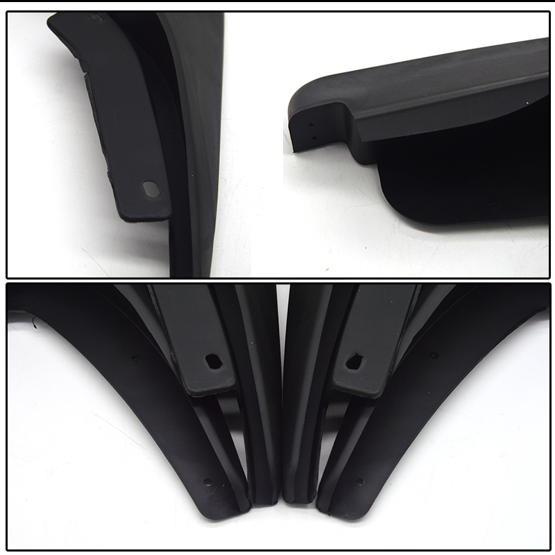 1 Set Mud Flap Pelindung Splash Untuk Fender Mobil Ford Fiesta 2009-2016