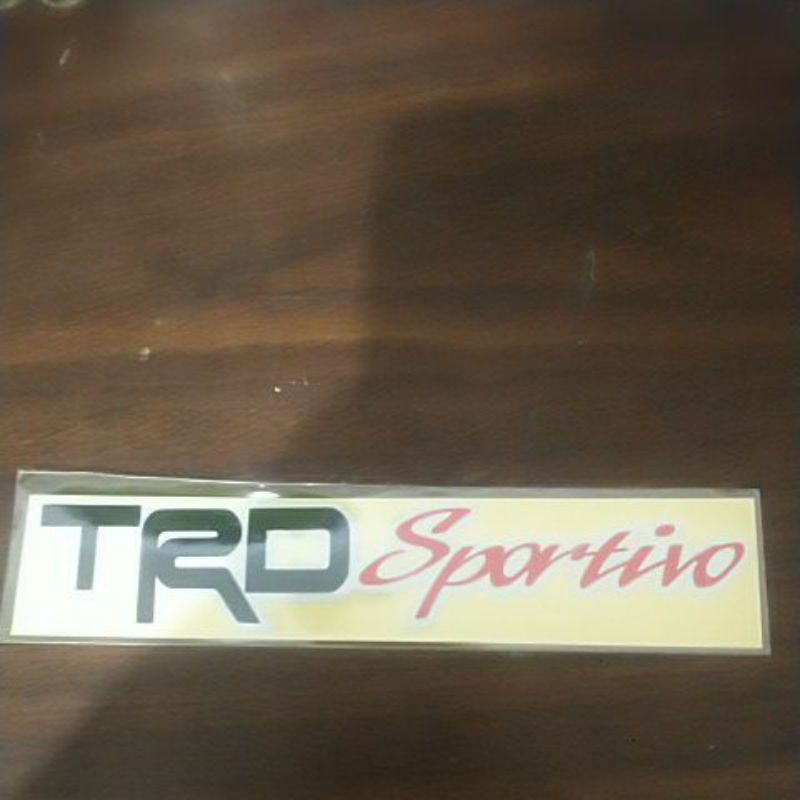 stiker cutting trd sportio - cutting stiker trd sportivo