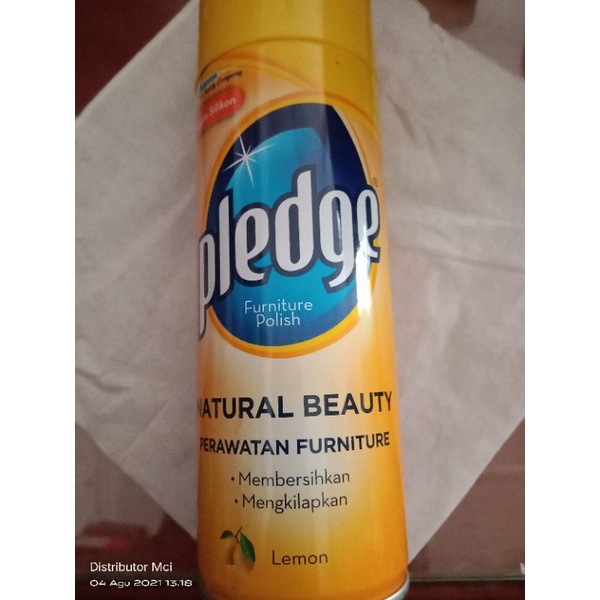 Pledge furniture polish