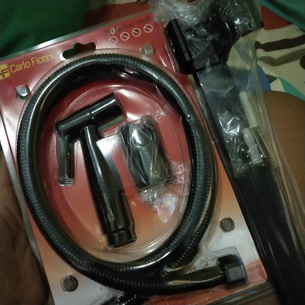 Kapstok 5 Kait Alumunium Warna Hitam Promo