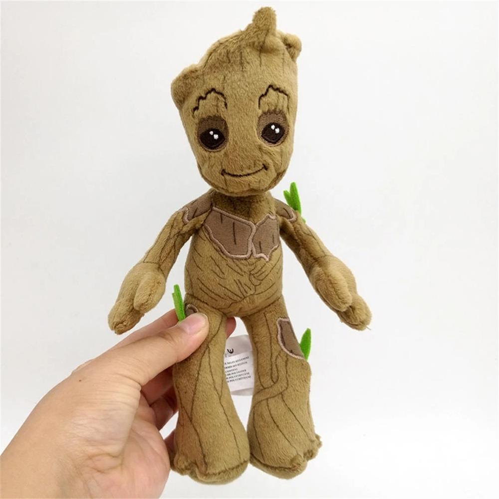 Lanfy Groot Plush Doll Lucu 22cm Action Figure Plush Dolls Mainan Untuk Anak Avengers