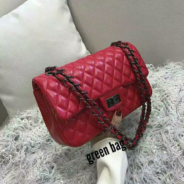 Tas Selempang Wanita Model Rantai Elegan