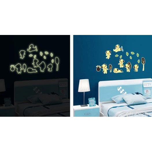

SET STIKER DEKORASI "GLOW IN THE DARK" MOTIF AKSI SI ANJING KUNING BIG SALE