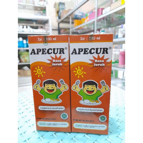 

APECUR Sirup 100ml Rasa Jeruk