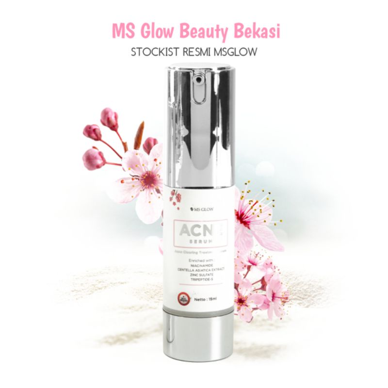 MS Glow SERUM WAJAH /SERUM JERAWAT/SERUM FLEK/SERUM BOPENG/SERUM BEKAS JERAWAT/MS Glow